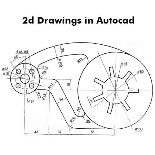 Mechanical 2D Drawing Tutorial in AutoCAD | Practice # 05 | Urdu & Hindi -  YouTube